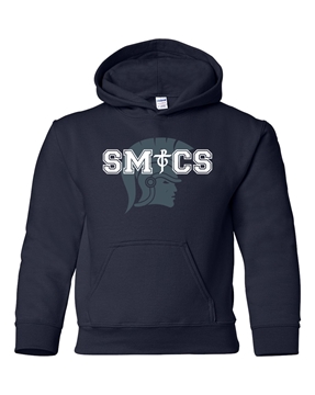 Picture of SMCS Navy Youth Hooded Sweatshirt