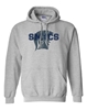 Picture of SMCS Grey Hooded Sweatshirt